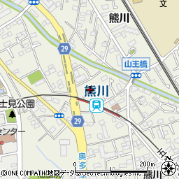 東京都福生市熊川777-5周辺の地図
