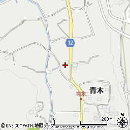 山梨県韮崎市清哲町青木2506周辺の地図