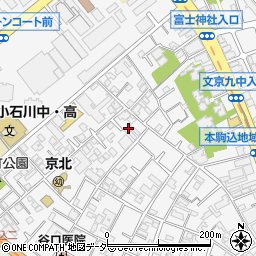 東京都文京区本駒込2丁目13-18周辺の地図