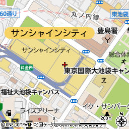 株式会社九電工　東京支社池袋営業所周辺の地図