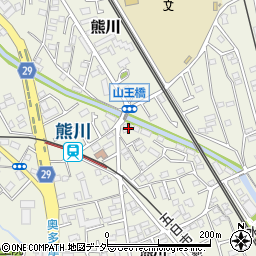 東京都福生市熊川783周辺の地図