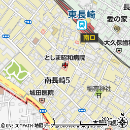 医療法人社団仁泉会 としま昭和病院周辺の地図