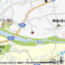 山梨県甲州市塩山下小田原526周辺の地図