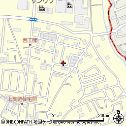 千葉県八千代市上高野1342-14周辺の地図