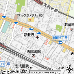 秋山医院周辺の地図