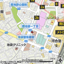早稲田塾　池袋校周辺の地図