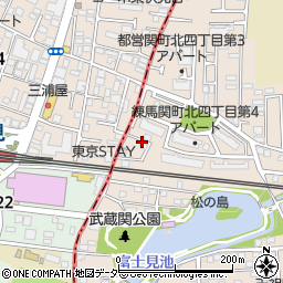 東京都練馬区関町北4丁目26周辺の地図