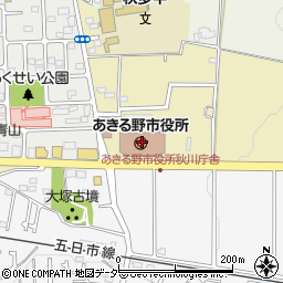 〒190-0100 東京都あきる野市（以下に掲載がない場合）の地図