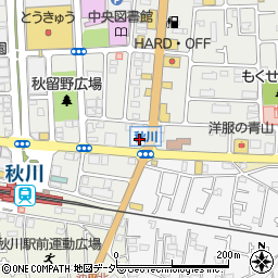 あきる野市役所　ファミリー・サポート・センター周辺の地図