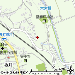 山梨県韮崎市藤井町駒井1096-30周辺の地図