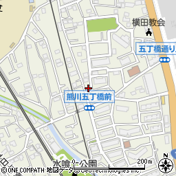 東京都福生市熊川1328周辺の地図
