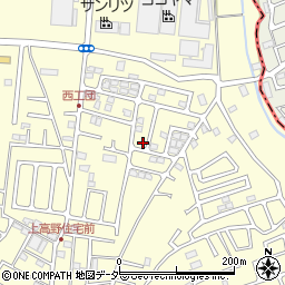千葉県八千代市上高野1342-7周辺の地図