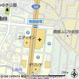 長野県駒ヶ根市南田18周辺の地図