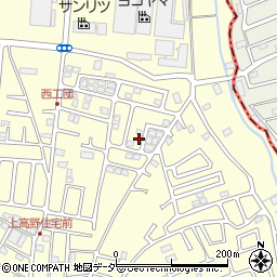 千葉県八千代市上高野1342-16周辺の地図