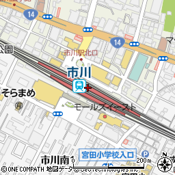 サンジェルマン　市川店周辺の地図