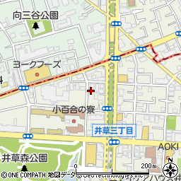 海老沢医院周辺の地図