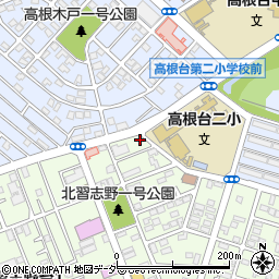 清香苑周辺の地図