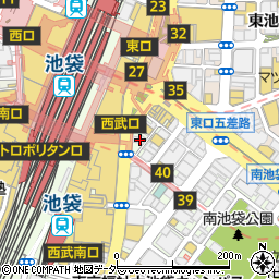 東京都豊島区南池袋1丁目22-2周辺の地図