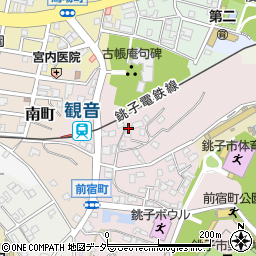 千葉県銚子市前宿町312周辺の地図