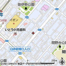 千葉県佐倉市王子台周辺の地図