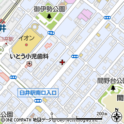 千葉県佐倉市王子台周辺の地図