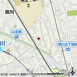 東京都福生市熊川810-27周辺の地図