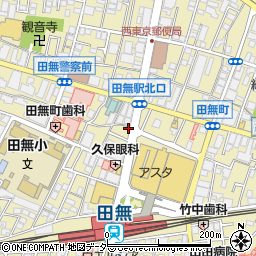 自衛隊東京地方協力本部三多摩地区隊本部西東京地域事務所周辺の地図