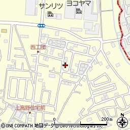 千葉県八千代市上高野1342-5周辺の地図