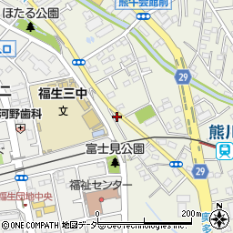 東京都福生市熊川1030-4周辺の地図