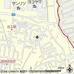 千葉県八千代市上高野1342-18周辺の地図
