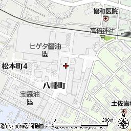 千葉県銚子市八幡町周辺の地図