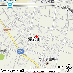 千葉県銚子市愛宕町3083周辺の地図