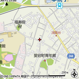 千葉県銚子市愛宕町1323-2周辺の地図