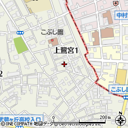 東京都中野区上鷺宮1丁目18周辺の地図