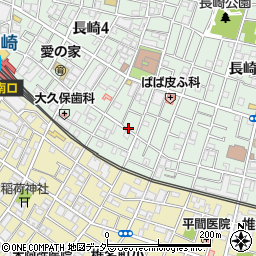 本間畳・内装店周辺の地図