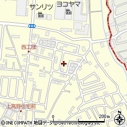 千葉県八千代市上高野1342-12周辺の地図