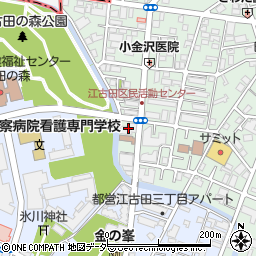東京コロニー　法人本部周辺の地図