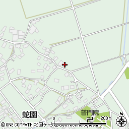 千葉県旭市蛇園3661周辺の地図