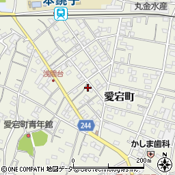 千葉県銚子市愛宕町3036周辺の地図