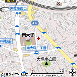 北斗薬局大塚店周辺の地図