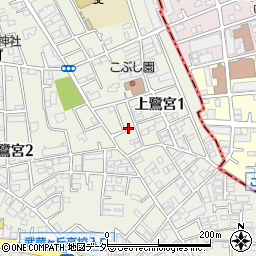 東京都中野区上鷺宮1丁目19周辺の地図