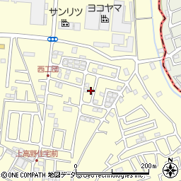 千葉県八千代市上高野1342-9周辺の地図