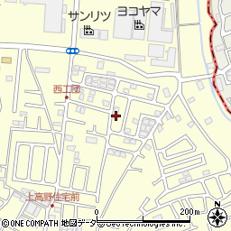千葉県八千代市上高野1342-4周辺の地図
