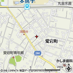 千葉県銚子市愛宕町3021周辺の地図