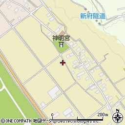 山梨県韮崎市下祖母石2311周辺の地図