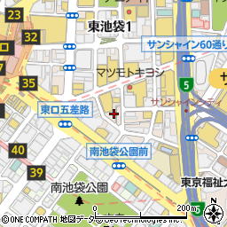 内弁慶周辺の地図