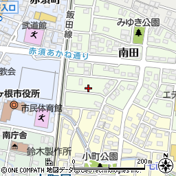 長野県駒ヶ根市南田11-27周辺の地図