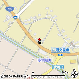 千葉県香取郡多古町多古1862周辺の地図