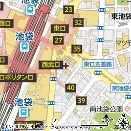 東京都豊島区南池袋1丁目22-9周辺の地図