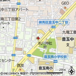 吉野家 環状７号線豊玉南店周辺の地図